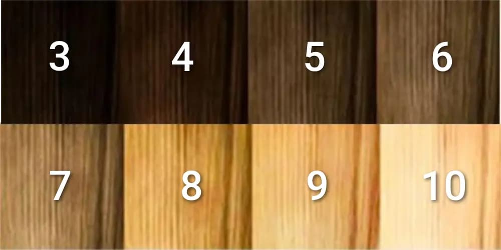 Tonos de cabello